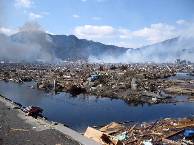 Otsuchi, Japão, 12 de março