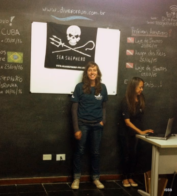 Bia Figueiredo conta sua experiência como voluntária a bordo dos navios da Sea Shepherd Global