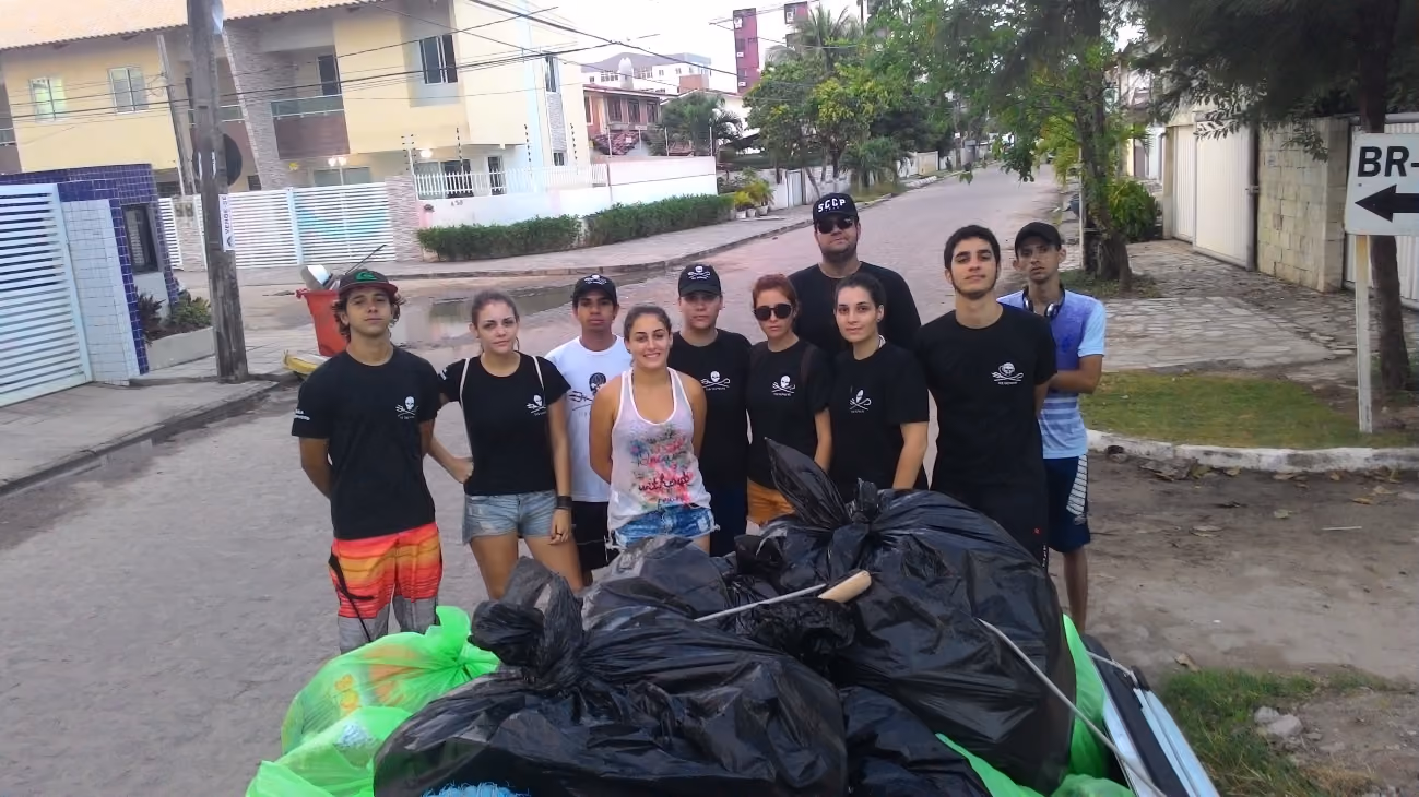 Equipe Sea Shepherd da Paraíba - Foto: ISSB