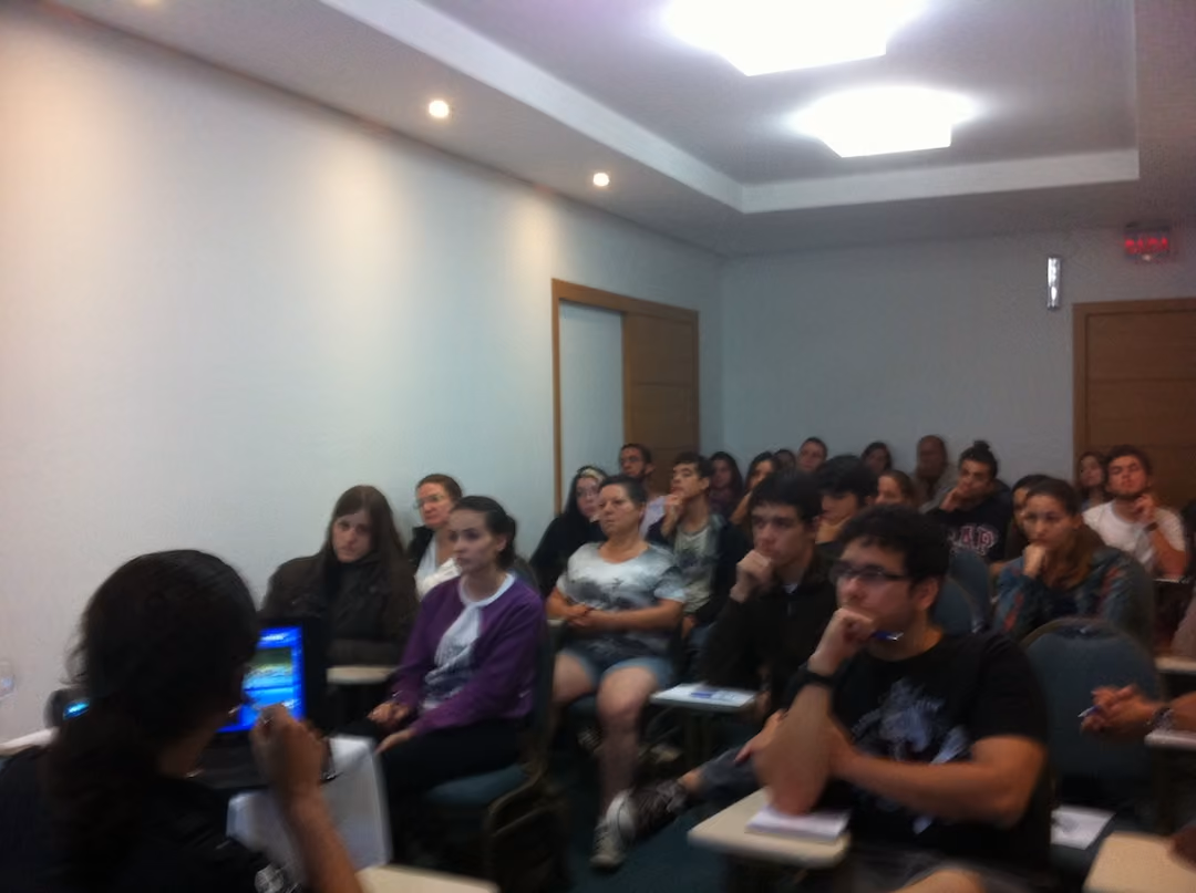 Alunos concentrados em Santa Catarina