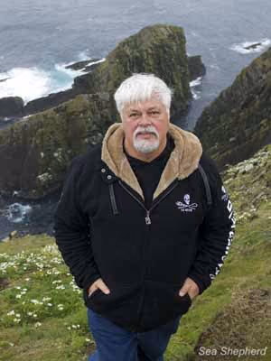 Capitão Paul Watson. Foto: Billy Danger/Sea Shepherd