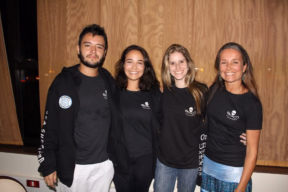 Grupo de Apoio do Espírito Santo durante o evento. Foto: Grupo de Apoio do Espírito Santo