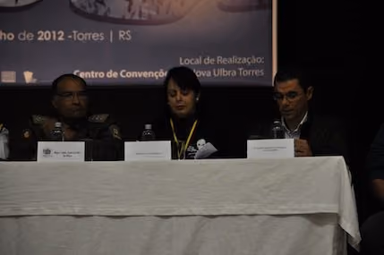 Núcleo RS presente no Fórum do Mar, em Torres (RS)