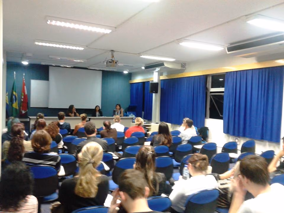 Debate na UFSC sobre o TOBE. Foto: Observatório de Justiça Ecológico
