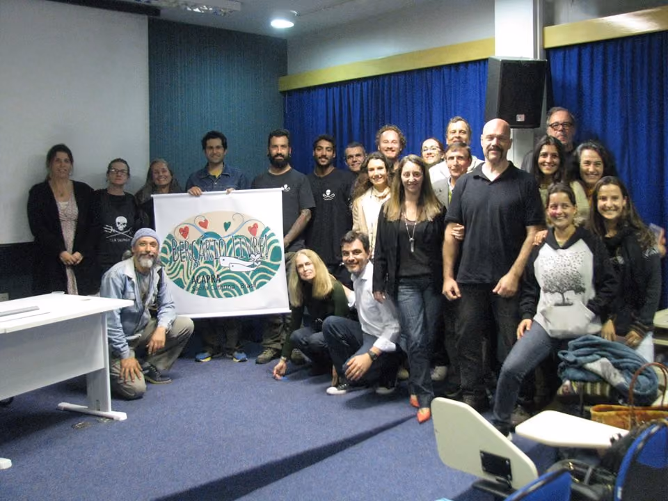 Participantes do 1º Ciclo de Debates sobre APABF . Foto: Observatório de Justiça Ecológico