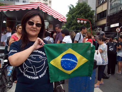 Rosana Tsibana, Embaixadora da Boa Vontade da Provincia de Okinawa no Brasil. Foto: Carlos Crow/ ISSB