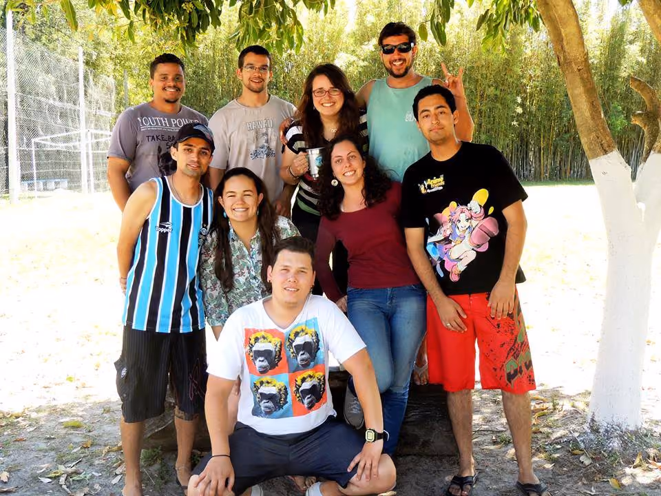 Organizadores da XV Jornada Biológica da FURG. Foto CABio