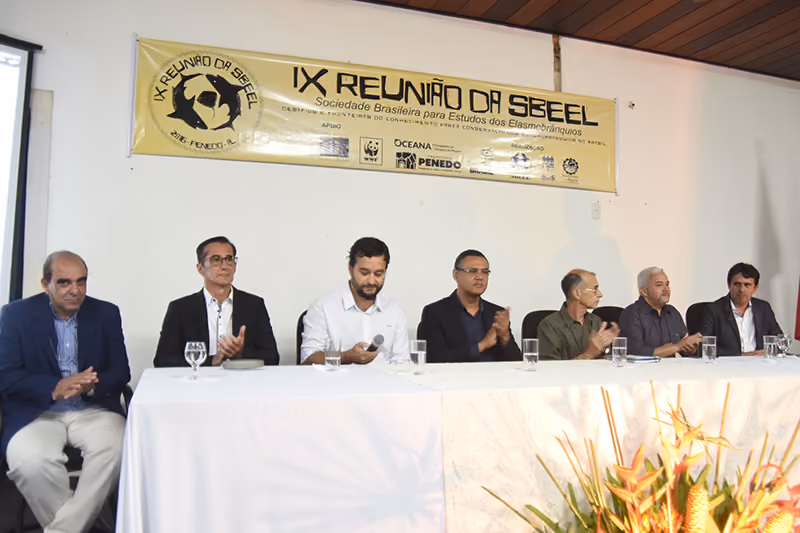 Mesa de abertura do evento. Foto: UFAL