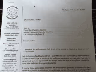Ofício de Repúdio enviado por correspondência após recusa da entrega ‘em mãos’