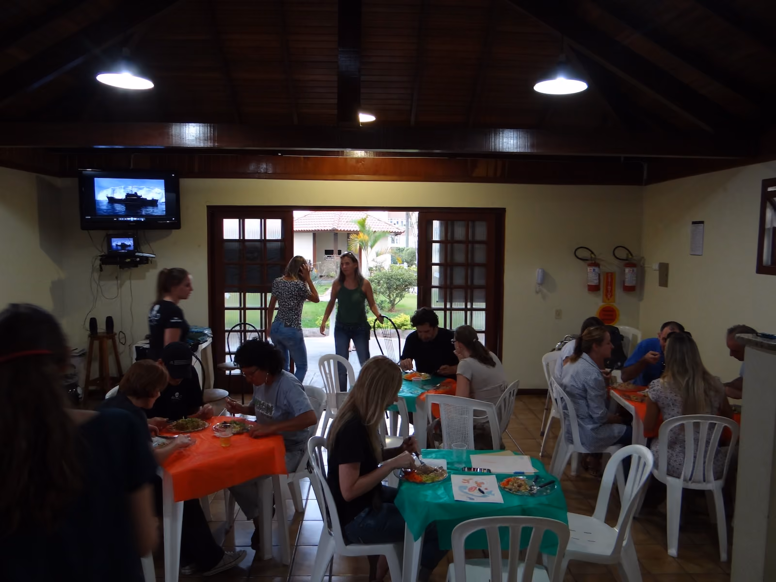 Almoço de integração contou com voluntários e convidados