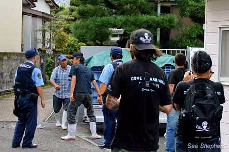 Comprador de carne em Taiji. Foto: Sea Shepherd