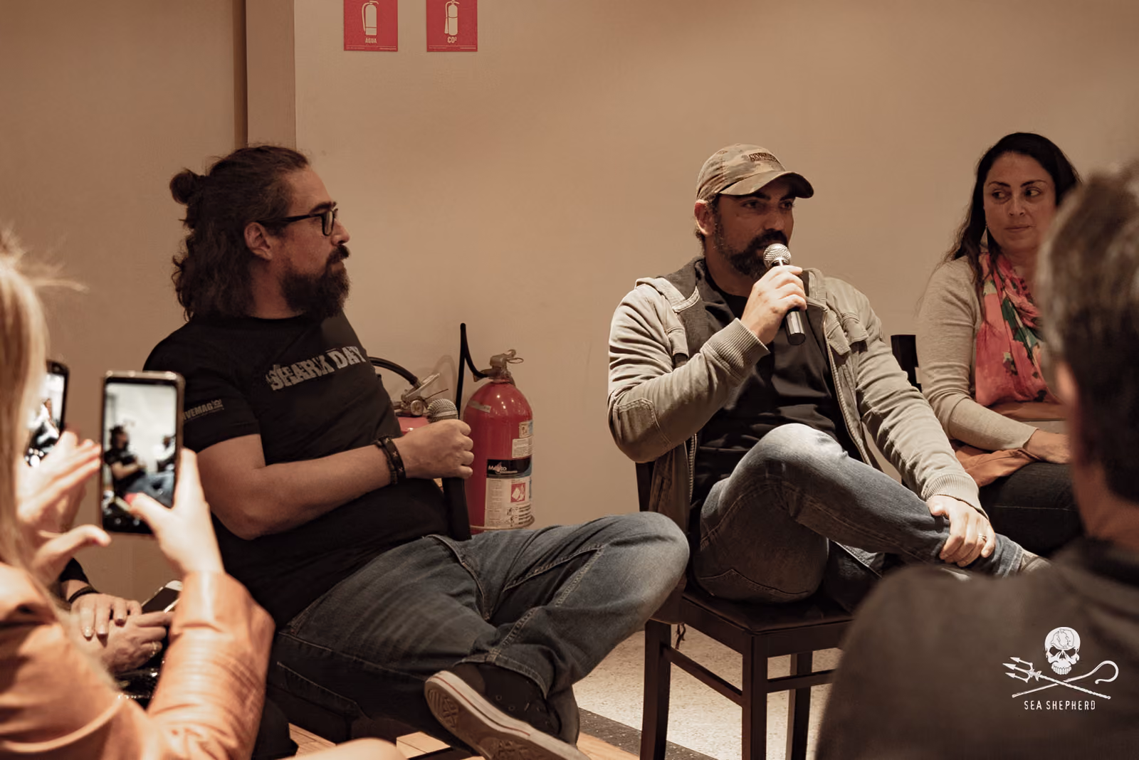 Kadu Pinheiro e Cristian Dimitrius Embaixadores do Mar Sea Shepherd Brasil