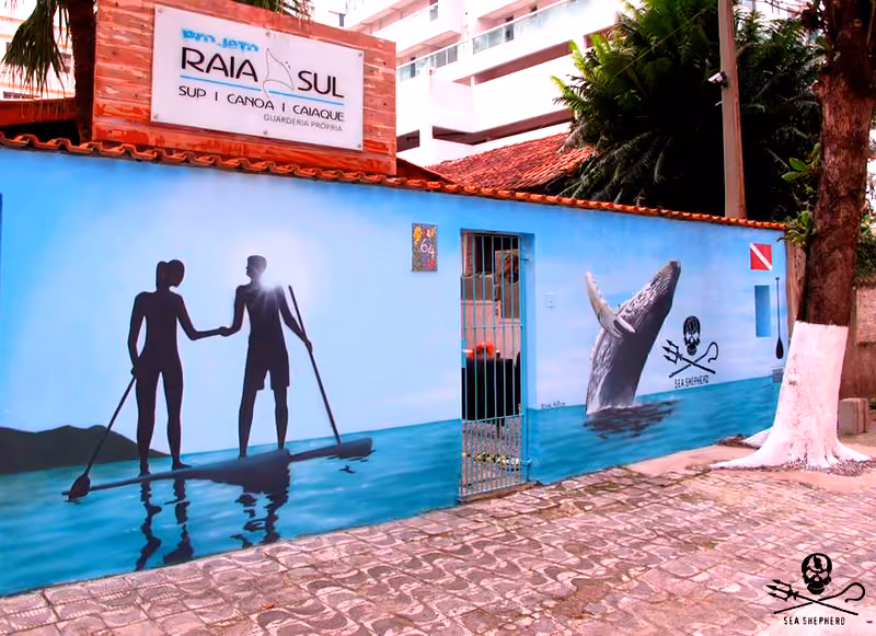 Painel Erick Wilson na Guarderia Raia Sul