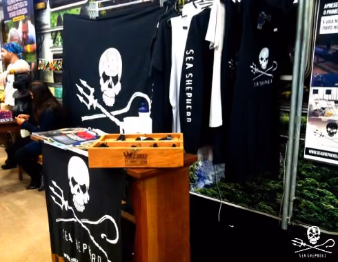 Produtos à venda Sea Shepherd Brasil
