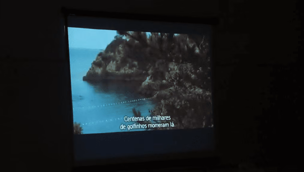 Filme “A Enseada” Foto ISSB