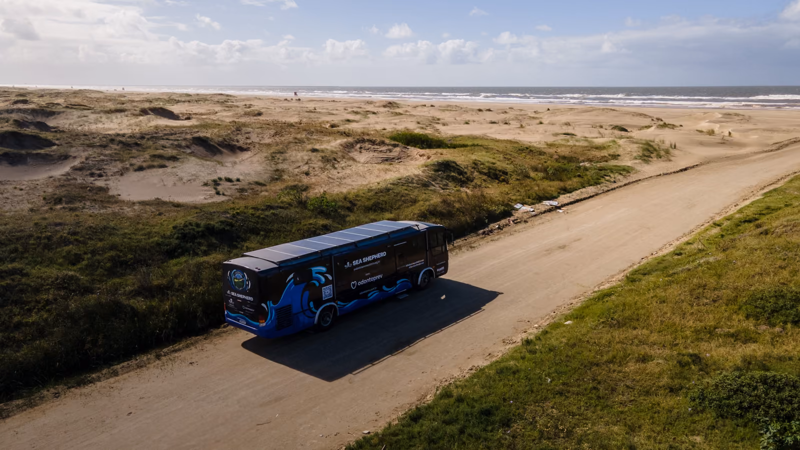 Limpeza de praia no Cassino