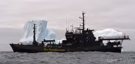 O Bob Barker no Oceano Antártico