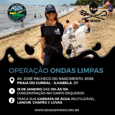 Operação Ondas Limpas Ilhabela SP @ Praia do Curral