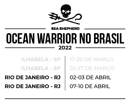 Ocean Warrior no Brasil - Ilhabela: Vagas Esgotadas - Rio de Janeiro - 2 a 3 de Abril, 7 a 10 de Abril