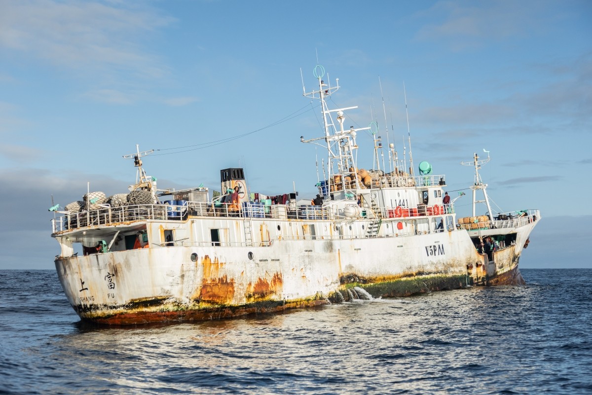 Navio embarcado por inspetores. Alice Bacou / Sea Shepherd Global