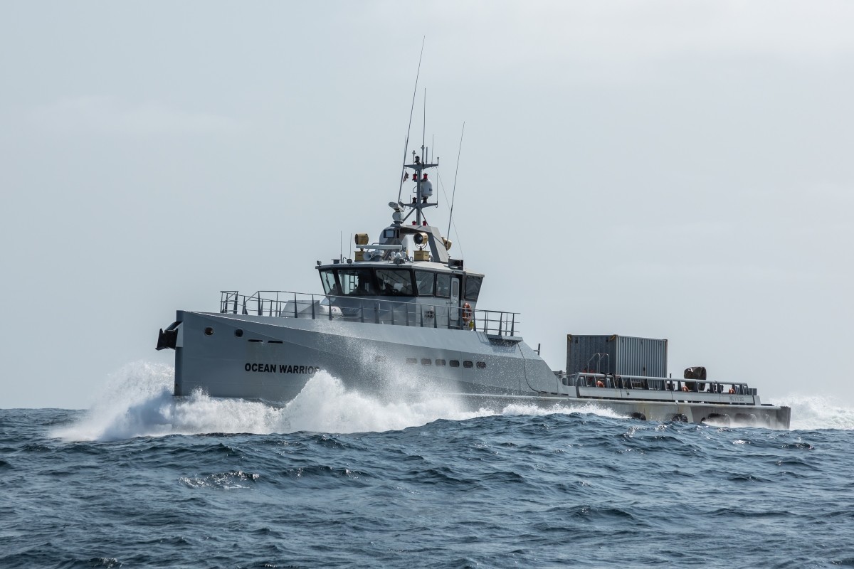 Ocean Warrior em patrulha na Namíbia - Alice Bacou / Sea Shepherd Global
